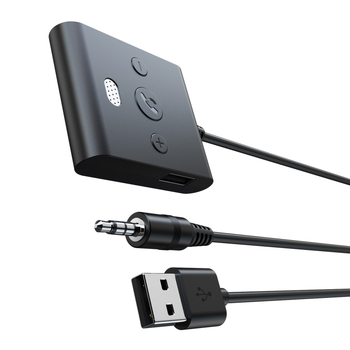 Automašīnas Bluetooth adapteris 3,5 mm audio klausīšanās audio kabelis, uztveršanas adapteris 5,4 HD brīvroku zvanu AUX/