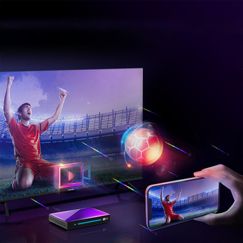 H96Maxm9 digiboksi kiip toetab kõrglahutusega videot, Androidi Bluetoothi taasesitust, 4K täielikku võrguühendust ja 4K üliselget taasesitust