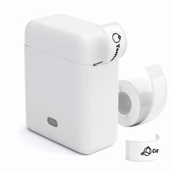 Piiriülene kaasaskantav Bluetooth mini väike termokäsitsi hinnasildi nutimärkmeprinter viimistlusega