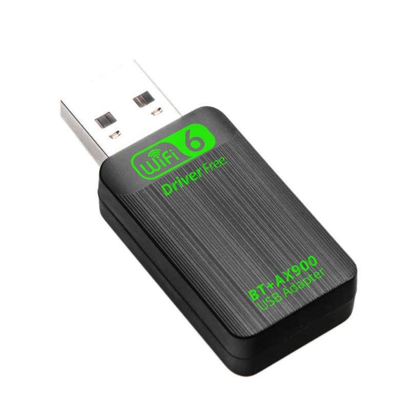 Placă de rețea wireless WiFi6 fără driver AX900M Bluetooth, adaptor Bluetooth 5.4 pentru computer desktop, receptor de rețea USB