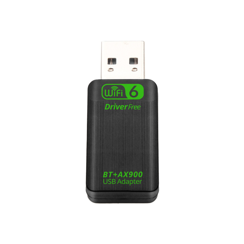 Placă de rețea wireless WiFi6 fără driver AX900M Bluetooth, adaptor Bluetooth 5.4 pentru computer desktop, receptor de rețea USB