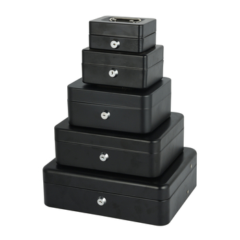 Įvairių dydžių nešiojama metalinė pinigų dėžutė su užraktu, mini dydžio su raktu, namų sandėliavimo taupymo talpykla, pinigų dėžutė