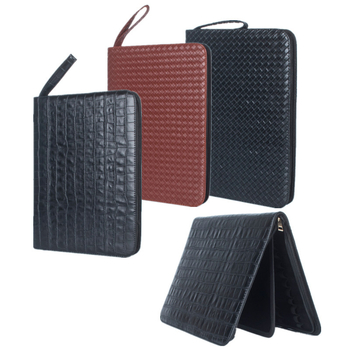 Lihtne suure mahutavusega pliiatsi hoiustamise pliiatsikott ärikontor ärireisi hoiukarp nahast maalimise pliiatsikarp tööriistakomplekt