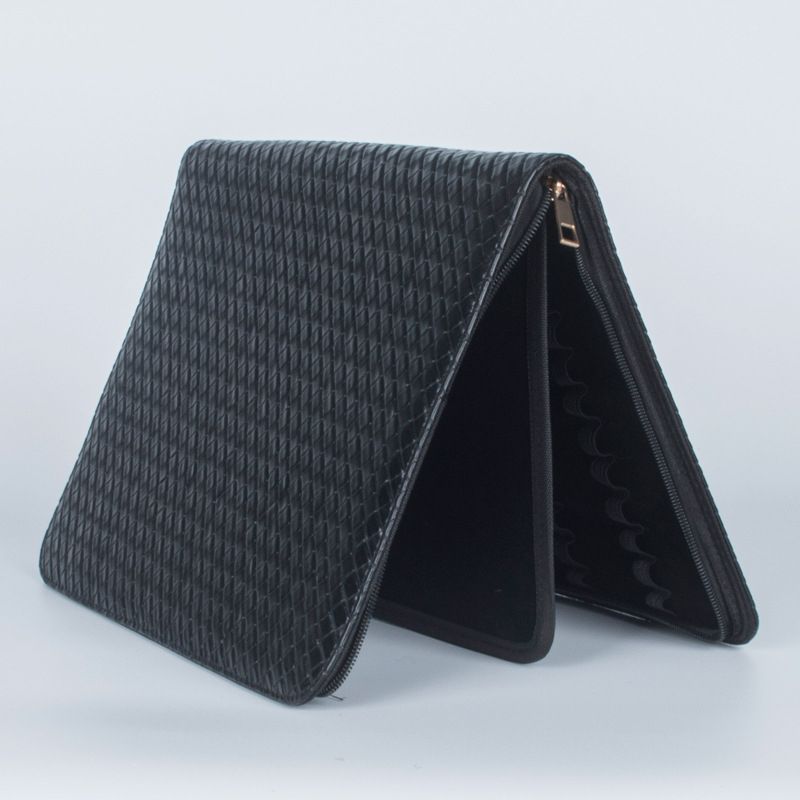 Lihtne suure mahutavusega pliiatsi hoiustamise pliiatsikott ärikontor ärireisi hoiukarp nahast maalimise pliiatsikarp tööriistakomplekt