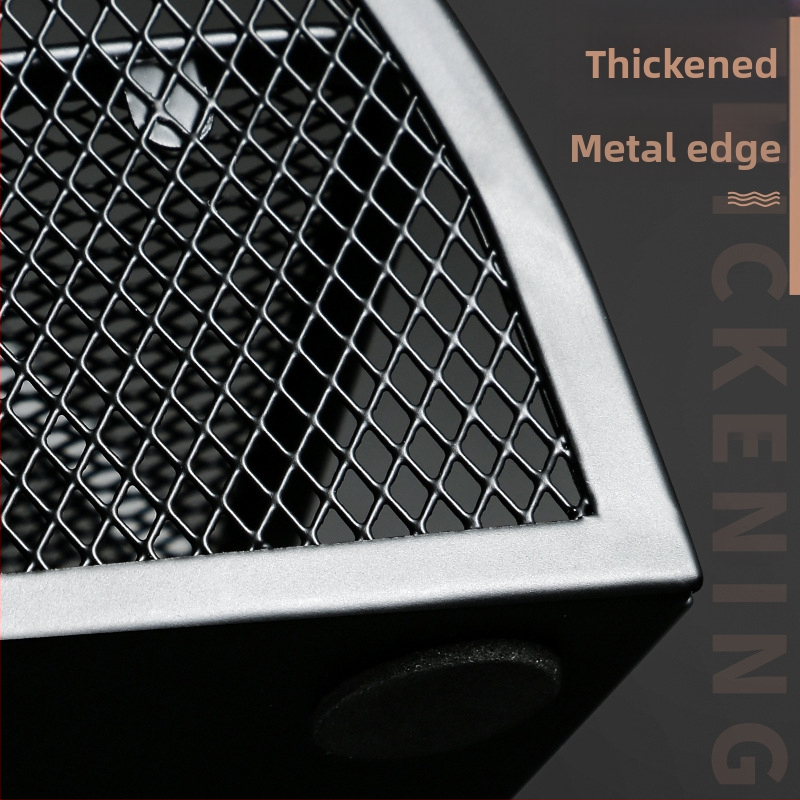 Multifunkčný držiak na perá Deli 9200, úložný box, držiak na perá, kovový sieťovaný držiak na perá, kancelárske potreby