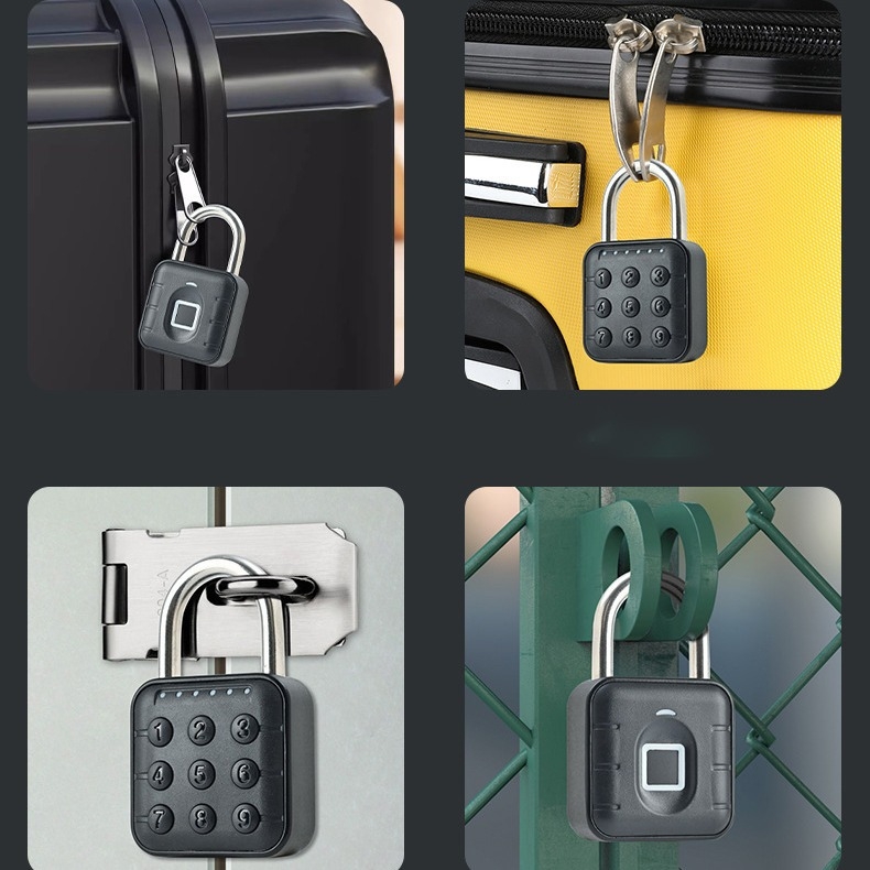 Kaetud nutikas sõrmejälje parooliga tabalukk Enimmüüdud nutikas tabalukk Tuya rakendusega õpilase pagasikapi paroolilukk