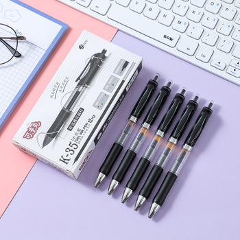 24 στυλό gel push 0,5 χιλ. ανταλλακτικό στυλό διαρκείας μαύρο κόκκινο μπλε φοιτητικό εκπαιδευτικό υλικό γραφείου