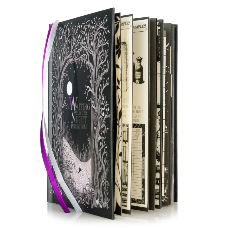 Nauji tarpvalstybiniai produktai Laukiant nakties skaitymo dienoraštis Laukiant nakties skaitymo dienoraštis