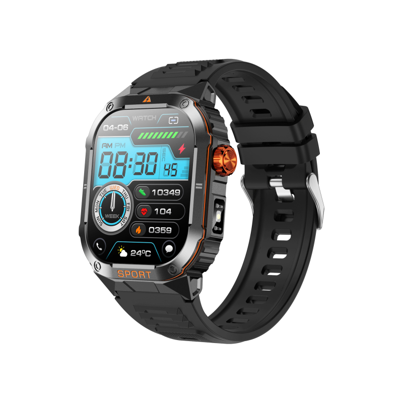 Sports Explosions D16 Pulzusszám Vér oxigénszint Egészségmonitorozás Kültéri sportok Vízálló Okosóra Gyárilag egyenesen a gyártótól