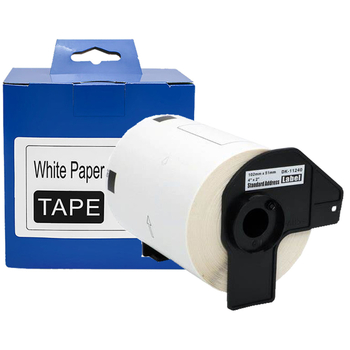 DK-11240 háromrétegű hőszigetelő matricanyomtató papírszalag 102 mm * 51 mm * 600 lap