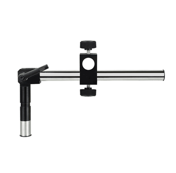 Gamintojai tiekia mikroskopo universalų ilgos rankos laikiklį su reguliuojamu sukimosi prailginimu, besisukančiu laikikliu, metaliniu stulpeliu, kolonėlės pagrindu.