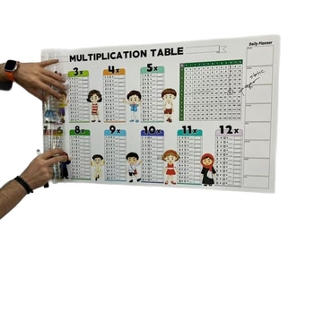 Piiriülene uus toode kirjutamine kustutamine värvi korrutustabel kirjutamine kustutamine korrutustabel