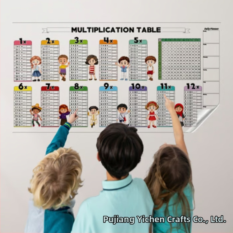 Piiriülene uus toode kirjutamine kustutamine värvi korrutustabel kirjutamine kustutamine korrutustabel