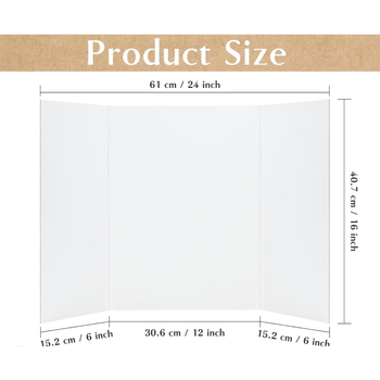 70% allahindlust kõvale valgele plakatiplaadile teadusnäituste kooliprojektide ja ärinäituste tarbeks