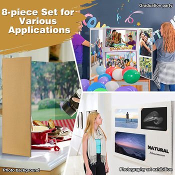 70% allahindlust kõvale valgele plakatiplaadile teadusnäituste kooliprojektide ja ärinäituste tarbeks