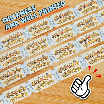 Amazoni uued loteriimängu piletid sobivad ürituste, klassiruumide ja koolide karnevalimängude preemiamängudeks peredele