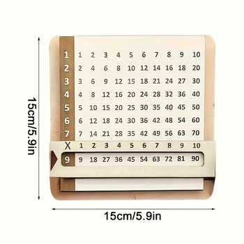 Διασυνοριακός συρόμενος εκπαιδευτικός πίνακας πολλαπλασιασμού δημιουργικός για παιδιά δημοτικού σχολείου μαθηματικά αριθμητική πολλαπλασιασμός υπολογισμός εκπαιδευτικό ξύλινο εργαλείο