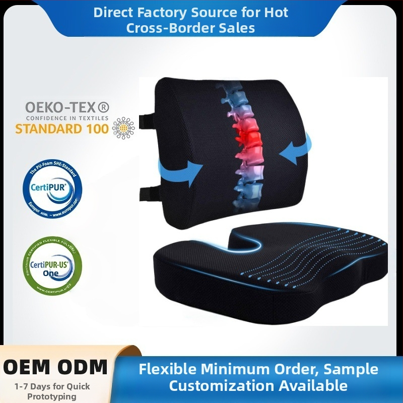 Autokontor Kodu Aeglase tagasilöögiga mäluvahust istmepadi pluss nimmetugi Ergonoomiline pikaajaline istumine Ei väsi, eemaldatav ja pestav