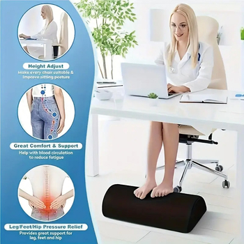 Kāju balsta spilvens Kāju spilvens Memory Foam spilvens Kāju pamatnes spilvens Pēdu lēnās atsitiena kāju pacelšanas paliktnis Kāju pacelšanas spilvens
