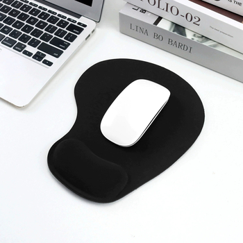 Tiesioginio gamyklinio pardavimo riešo pelės kilimėlis Riešo atrama Neslystantis silikoninis lėtai atsigaunantis darbalaukio kilimėlis Biuro specialus pelės kilimėlis