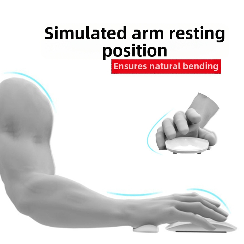 Ергономична подложка за мишка Eggshell Workshop, превантивна възглавница за китка на мишка, силиконова подложка за китка
