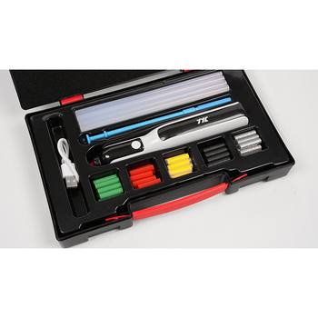 Домашен безжичен пистолет за горещо лепило с литиева батерия, многофункционален домакински пистолет за лепило с литиева батерия, детски ръчно изработен лепило „Направи си сам“, USB зареждане