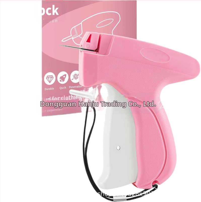 Пистолет за шиене Quick Clothing Fixer, инструмент за шиене на дрехи, етикет за лепило, игла за пистолет, държач за юрган