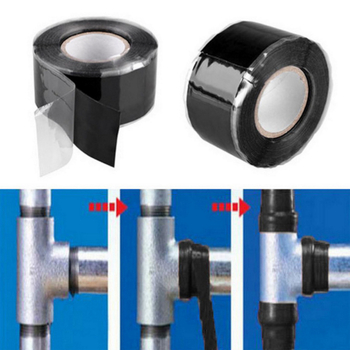 2,5 cm * 3M elektriline kõrgsurve isekleepuv teip aia veetorude remonditeip isesulava silikoonteibi