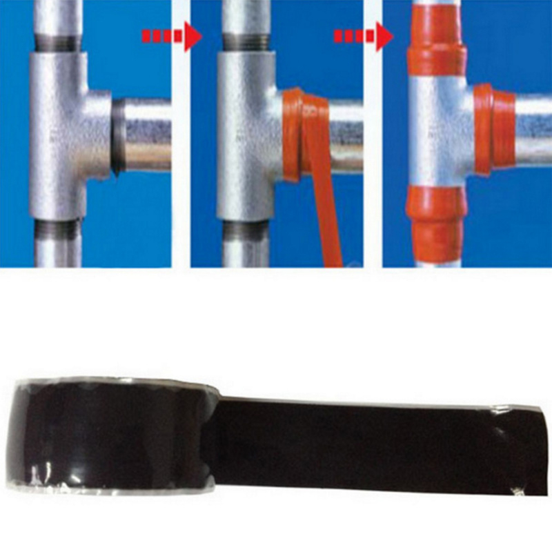 2,5 cm * 3M elektriline kõrgsurve isekleepuv teip aia veetorude remonditeip isesulava silikoonteibi