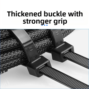 Αυτοασφαλιζόμενα δεματικά καλωδίων από νάιλον, ιμάντες καλωδίωσης, πλαστικοί ιμάντες δεσίματος, ιμάντες διαχείρισης καλωδίων, δεματικά καλωδίων για σκύλους στραγγαλισμού, αντοχή σε υψηλές θερμοκρασίες