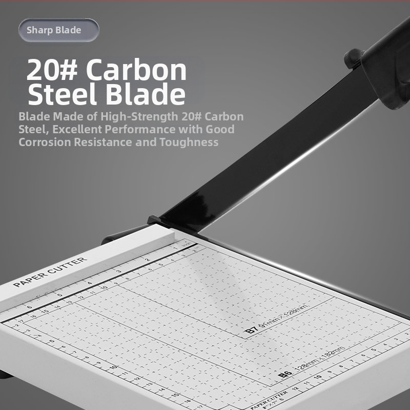Фабричен директен стоманен нож за хартия A4 с пресова лента, подобрен нож за хартия, ръчен нож за сено, машина за рязане на снимки