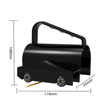 Pārrobežu 2024. gada jaunā jauninājuma Ziemassvētku ērts papīra griezēja iepakojuma dāvanu papīra griezēja cilindra papīra griezēja rīks