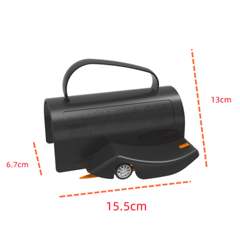 Ietinamā papīra griezējs papīra griezējs Rullējiet ietinamo papīru ar rokturi papīra griezējs papīra griezējs