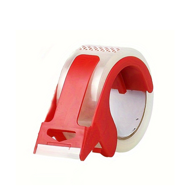 Skaidri pakavimo juosta su dozatoriumi siuntimui ir tvarkymui, skirta visų tipų dėžėms užklijuoti