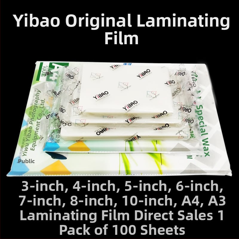 Producătorii furnizează direct folie de plastic Yibao de 3 inch, 4 inch, 5 inch, 6 inch, 7 inch, 8 inch, 10 inch, folie de protecție pentru carduri A4, folie de plastic, folie foto