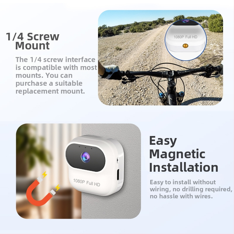 Трансгранична нова камера A8 Камера за домашни любимци HD Wifi Мониторинг Велосипедна Джобна Камера за Камера за Очила Фабрика