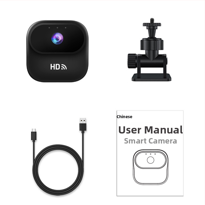 Nauja tarpvalstybinė kamera A8 naminių gyvūnėlių kamera HD Wifi stebėjimas dviračių kišenėje ant galvos tvirtinama kamera gamykloje