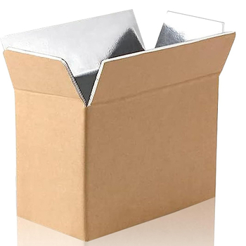 Изолация Алуминиево фолио Картон Морски дарове Зеленчуци Прясно месо Студена верига Експресна логистика Кутия от пяна Сгъваем Цветен печат Персонализиране