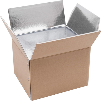 Изолация Алуминиево фолио Картон Морски дарове Зеленчуци Прясно месо Студена верига Експресна логистика Кутия от пяна Сгъваем Цветен печат Персонализиране