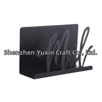 Metalinis pašto tvarkymo stovas pašto aplankams, darbalaukio laikiklis namams, biurui