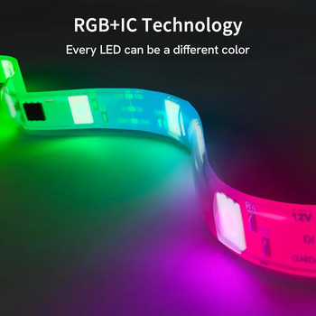 TV TV to paties ekrano aplinkos apšvietimas išmanioji šviesos juosta su ekrano fiksavimu TV ekrano sinchronizavimas RGB spalvinga LED aplinkos šviesa