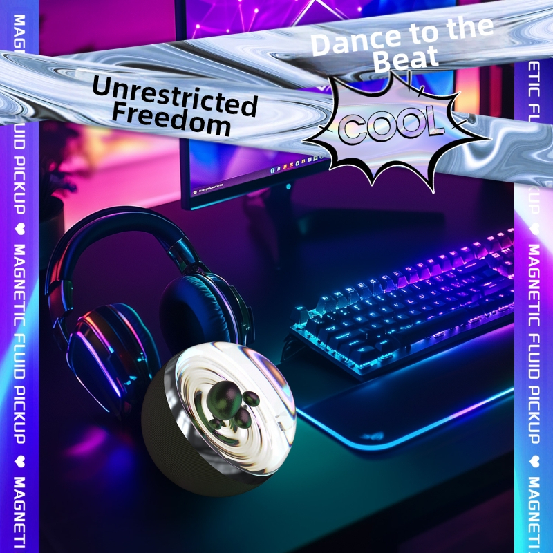 Нова магическа магнитна флуидна декомпресия на артефакт за улавяне на течности, креативни орнаменти за спалня, висококачествена преносима лампа за улавяне на атмосферата