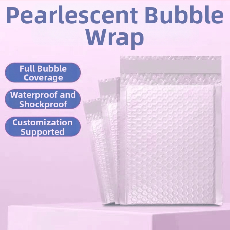 Перлено фолио с мехурчета 80 г, удебелено водоустойчиво и мехурчесто фолио, електронна търговия, облачен склад, логистика, опаковъчна чанта, плик, трансграничен специален продукт