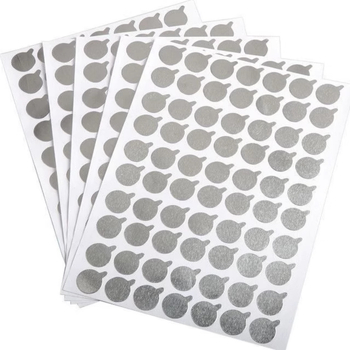 Alumíniumfólia tömítőfólia tömítőfólia bőrápoló kozmetikai tömlőpalack ragasztó krémápoló palack 500 darab