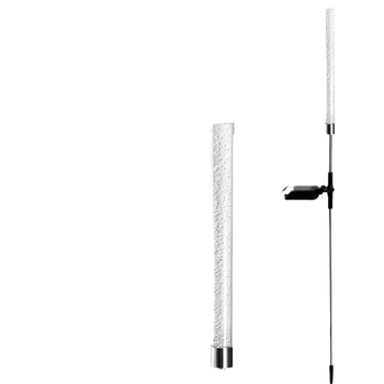 Ηλιακό ακρυλικό ραβδί Bolen προσαρμοσμένο στο έδαφος με ηλιακή ακρυλική λάμπα LED πολύχρωμο κρύσταλλο με διαβάθμιση εξωτερικού χώρου για φεστιβάλ κήπου