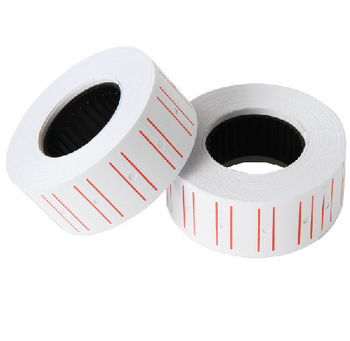 MX-5500 egysoros fehér árpapír, speciális árpapír árazógéphez, öntapadós címkepapír