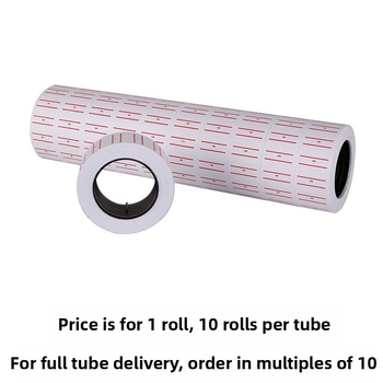 MX-5500 egysoros fehér árpapír, speciális árpapír árazógéphez, öntapadós címkepapír