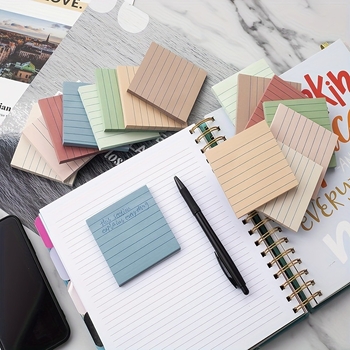 8 šis retro stiliaus 82 puslapių 3X3 linijų šis aukštas lipnus lapelis mokykla biuras šeima pakartotinai lipnus lapelis