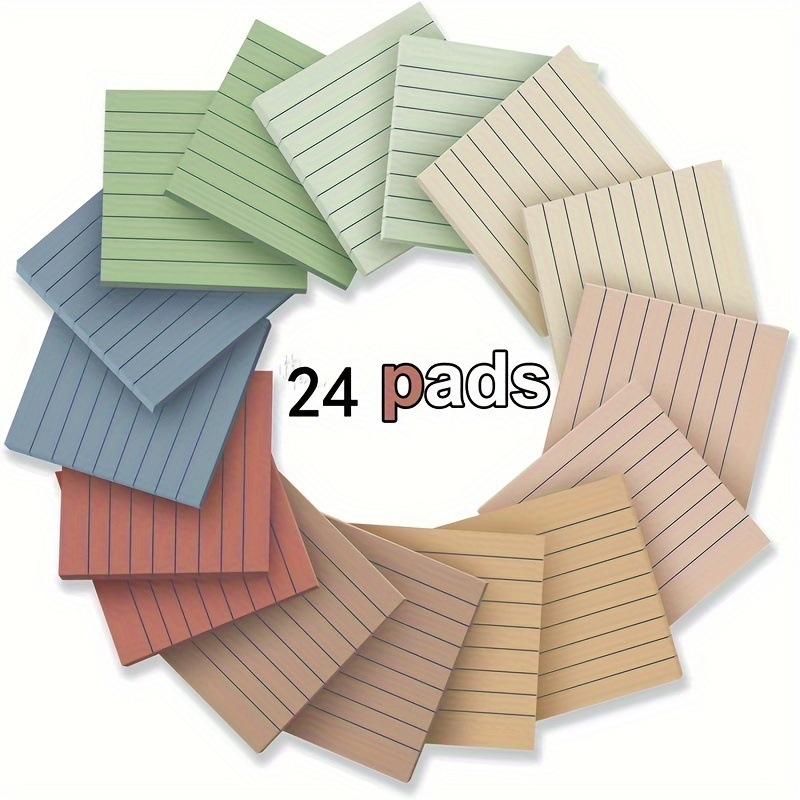 8 šis retro stiliaus 82 puslapių 3X3 linijų šis aukštas lipnus lapelis mokykla biuras šeima pakartotinai lipnus lapelis