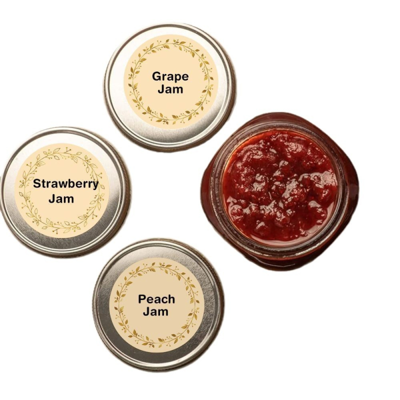 Kirjutatav pronkspärja kleebis Seni pudelikleebis Toidu säilitamise klassifikatsiooni purgi silt